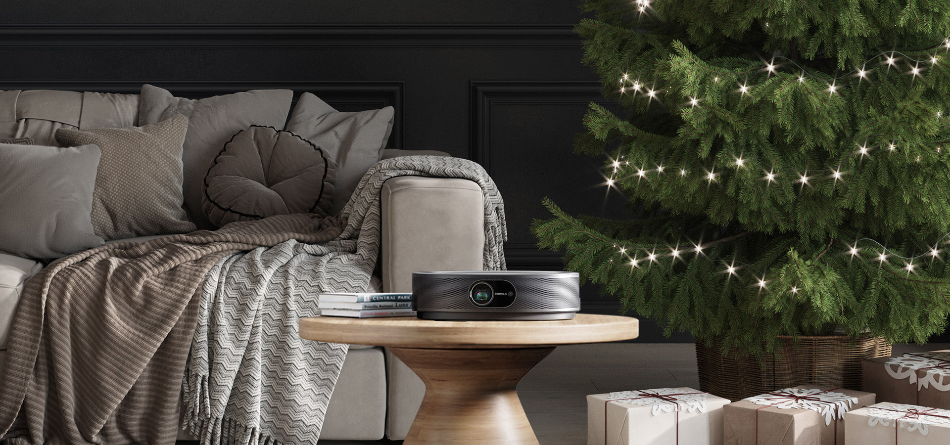 How to Add Some Holiday Spirit to Your Smart Projector