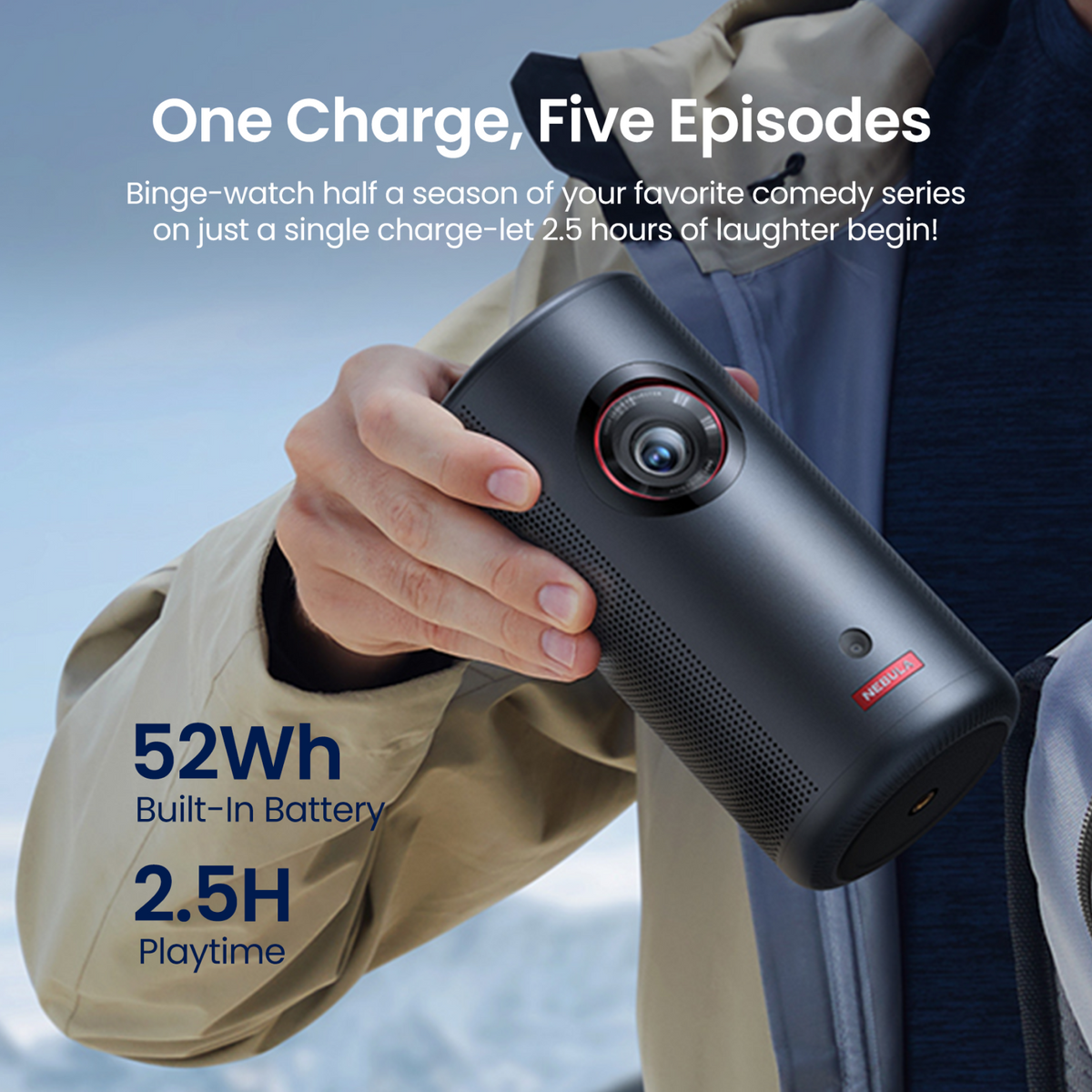 CAPSULE 3 LASER GTV | LASER-POWERED  MINI PROJECTOR