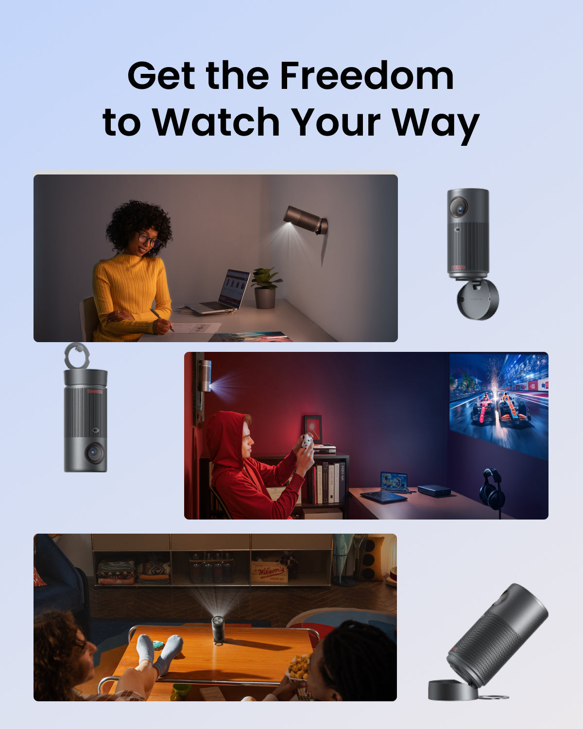 Capsule Air | The World&#39;s Smallest Google TV Projector