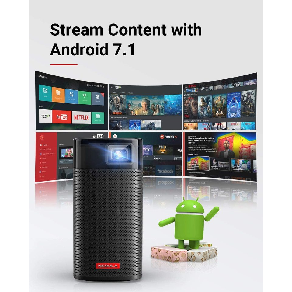 Nebula Apollo | Small Portable Movie Projector - Nebula Nebula Apollo | Small Portable Movie Projector - Nebula